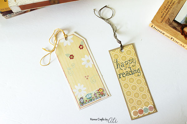 Easy to Make Paper Bookmark - Home Crafts by Ali